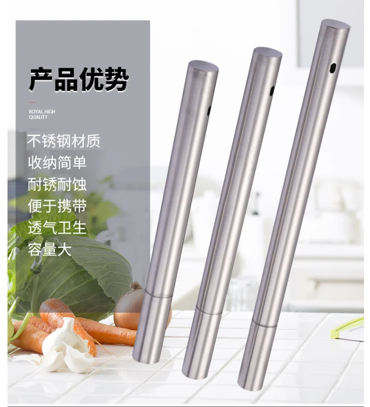 Picture 7: Stainless steel barbecue signature storage bucket BBQ signature bucket BBQ steel signature storage box  barbecue supplies