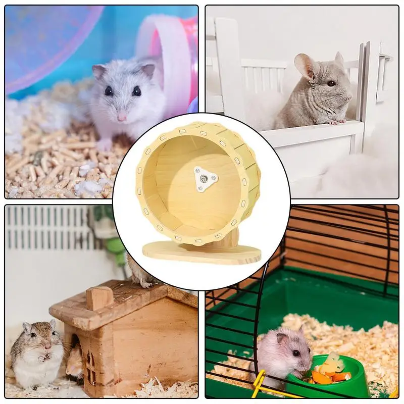 ممارسة الهامستر عجلة القنفذ الصامت ، Gerbil الصغيرة ، شينشيلا ، بكرة الفئران الكبيرة ، قفص الحيوانات الأليفة المعدنية ، عجلات القزم