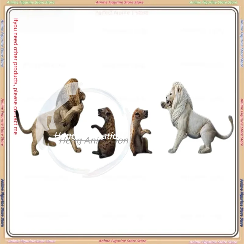 

MR.Z Ben Xin Nan Revised Edition 1/12 African Lion Vs. Spotted Hyena Set Model · Collectible Toy · Figurine · Display Piece