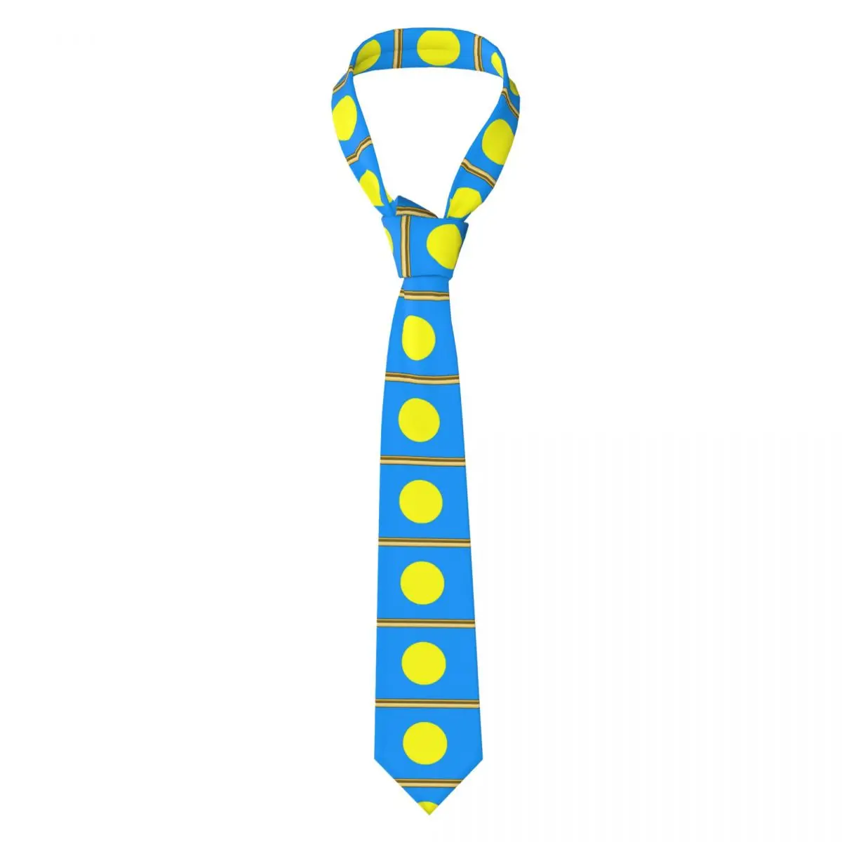 Palau presentes, máscaras adesivos e produtos gravata para homens seda poliéster 8 cm gravatas acessórios de festa gravata casual gravatas