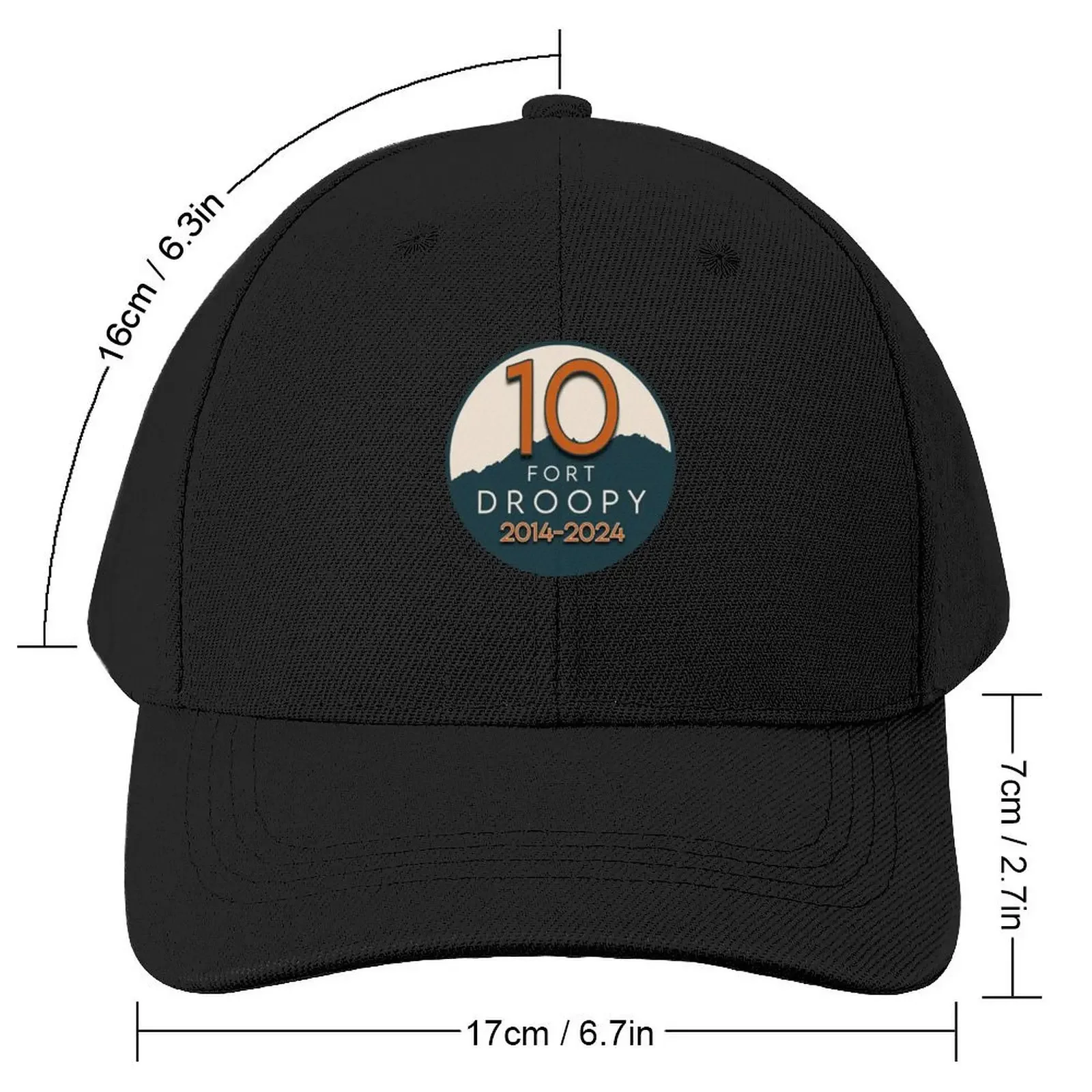 Fort Droopy 10 Logo 1 Baseball Cap Sunscreen Military Cap Man Women's Beach Visor Men's