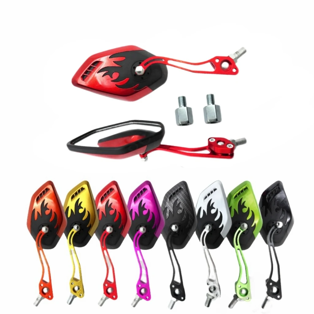 

Motorcycle Rearview Mirror 360° Rotating Adjustable Electric Vehicle Scooter Universal Modification Accessories