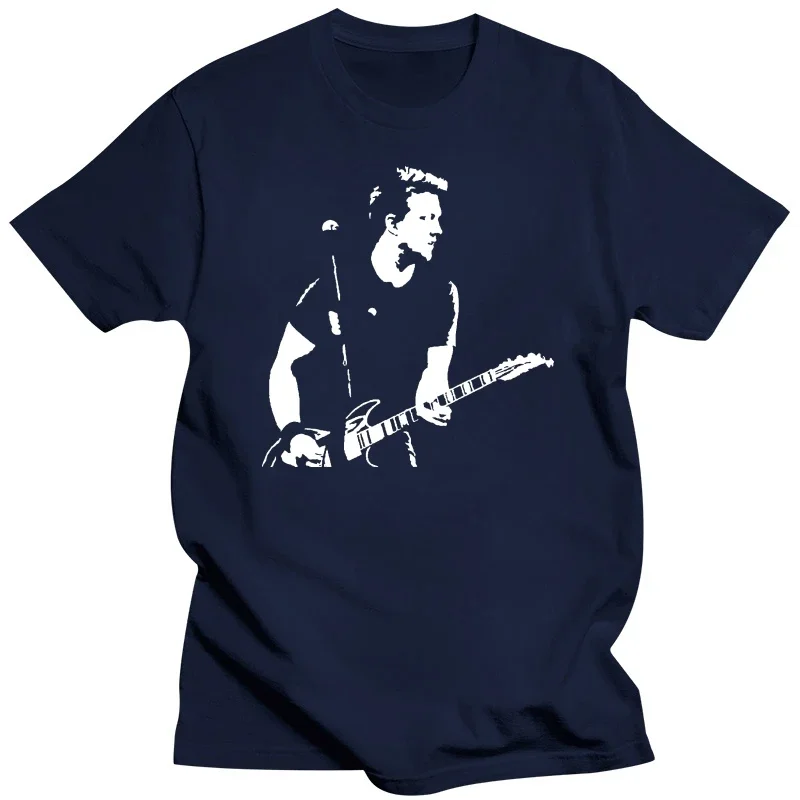 t shirt for man beach top tees Josh Homme Queen Of The Stone Age Rock Music T-Shirt brand teenager casual tshirts