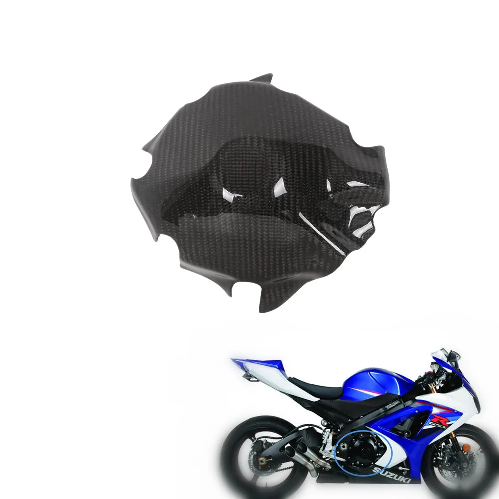 

1PC Motorcycle Carbon Fiber Engine Alternator Cover Gloss Protection Modification For Suzuki GSXR 1000 GSXR1000 2009 2010