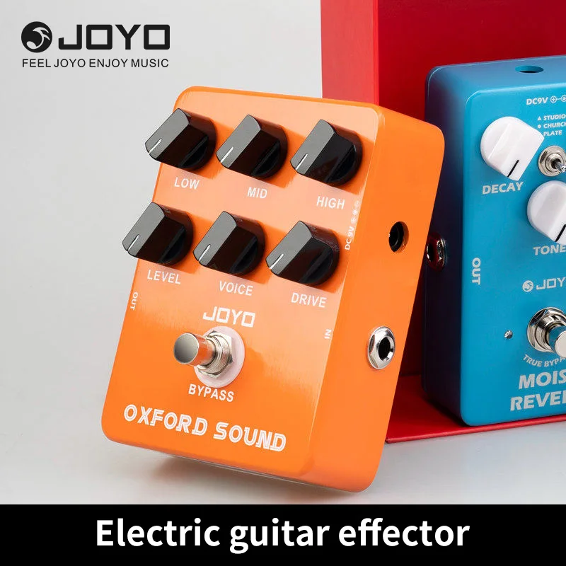 

Гитарная педаль JOYO JF-22 OXFORD SOUND Distortion: имитация классического британского рок-усилителя 70-х годов с высоким уровнем усиления для блюза, рока и хэви-метала