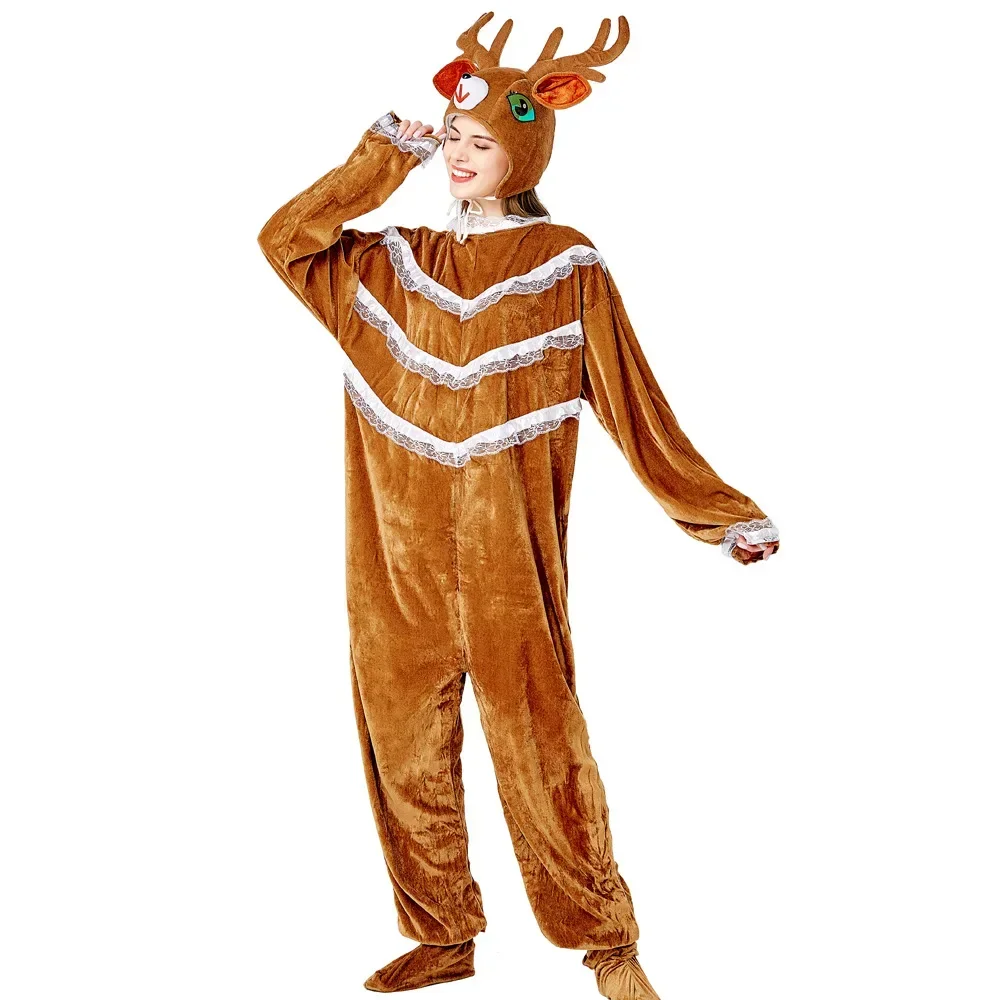 Halloween Adult Cosplay Moose Performance Costume