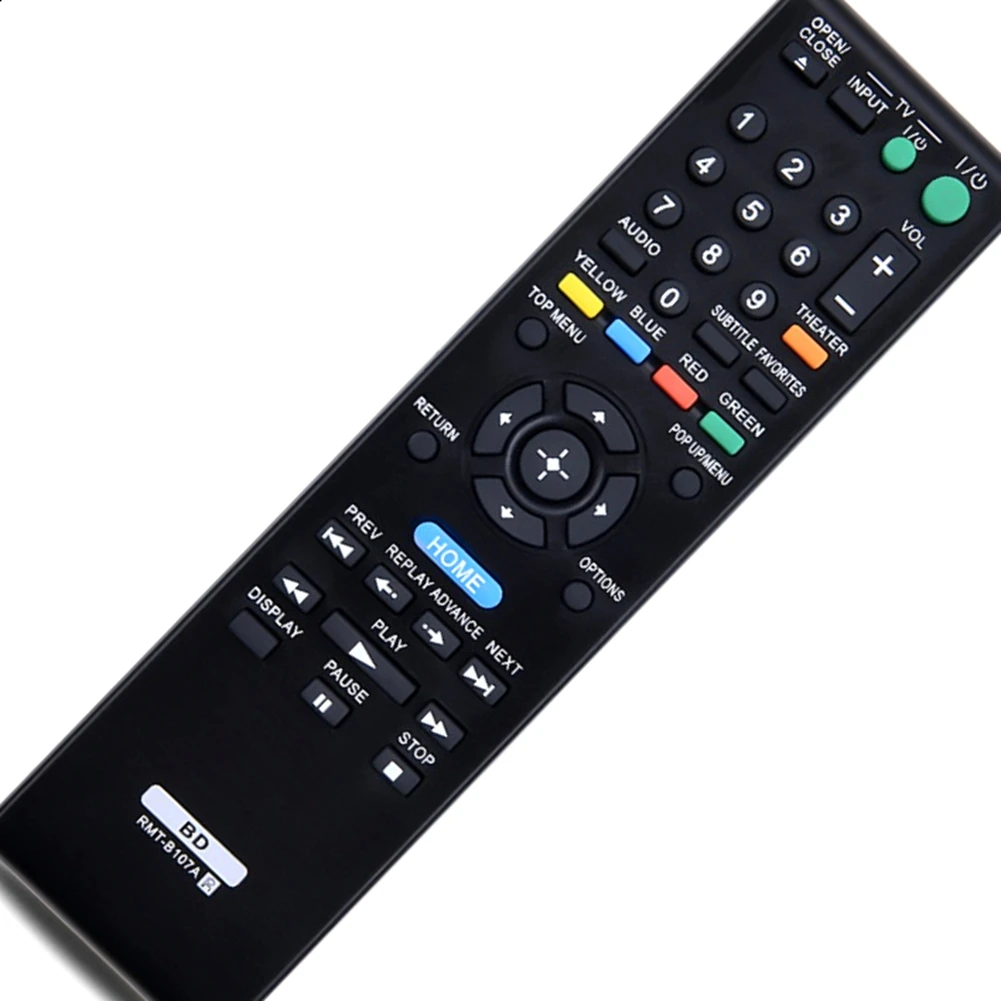 FFYY-Remote Control Replacemen RMT-B107A for Sony Blu-Ray Player BDP-S570 BDP-S370 RMT-B107A BDP-BX57 BDP-BX37 BDP-S270