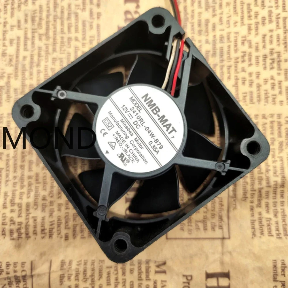 2410RL-04W-B60 2410RL-04W-B69 2410RL-04W-B70 2410RL-04W-B79 Server Fan NMB NMB-MAT Radiator Inverter Cooling Fan DC12V 6025 6CM