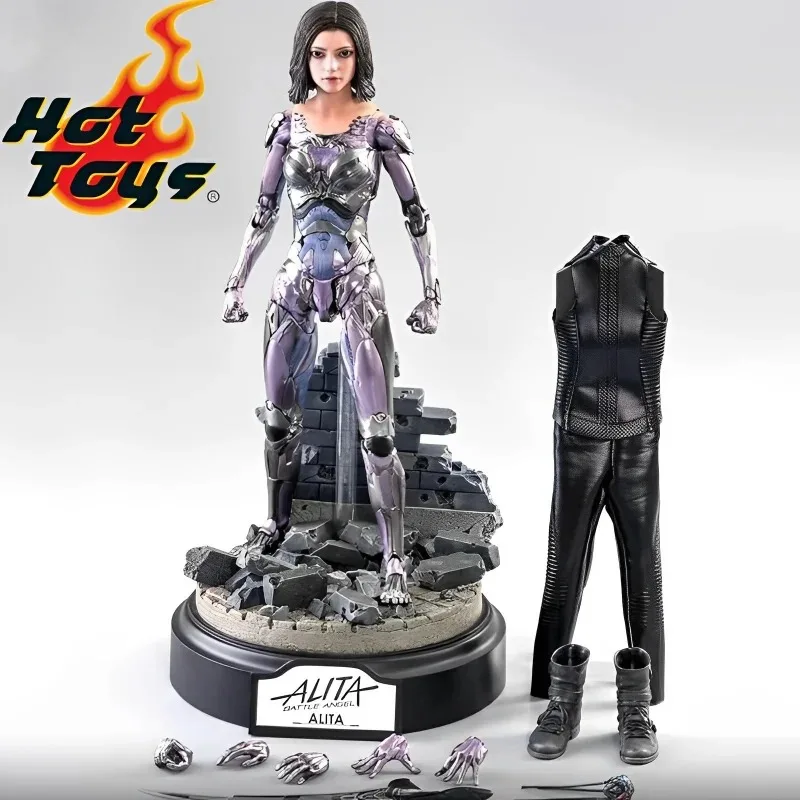 

In Stock Hot toys Ht 1/6 Mms520 Battle Angel Alita Gunmen Anime Action Figure Toy Gift Model Collection Hobbies Gift Toy