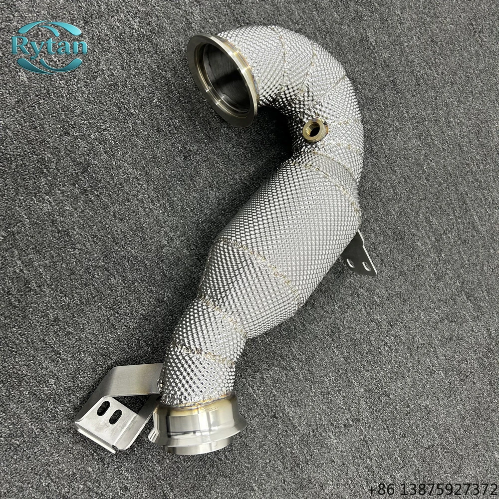 

Выхлопная система Rytan из нержавеющей стали 304 с прямыми трубами Valvetronic и даунпайпом для GT50 200 Cell