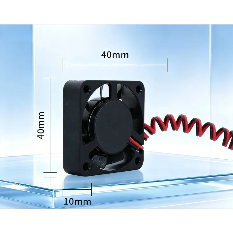 2PCS Ultra‑quiet Cooling Fan For 4010 USB 4cm Printer Recorder North‑south Bridge 5V 12V 24V Ball Bearing Fan