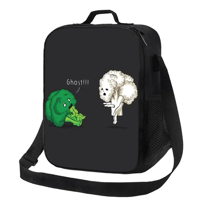 

Vegan Horror Story Insulated Lunch Bags for Work School Veganism Leakproof Thermal Cooler Bento Box Women Kids