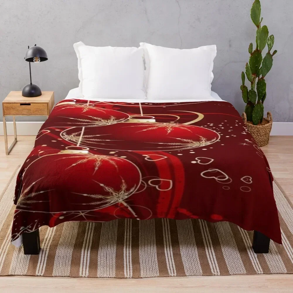 

Christmas Throw Blanket Portable Lightweight Blanket for Travel Camping