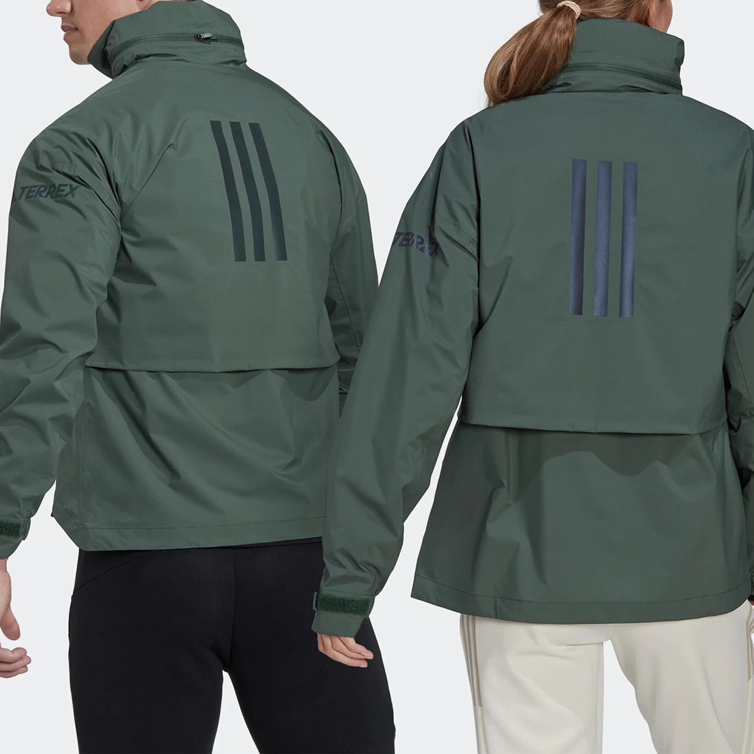 سترة أديداس الرياضية بغطاء للرأس للخريف الأصلي للجنسين HG6038 #2