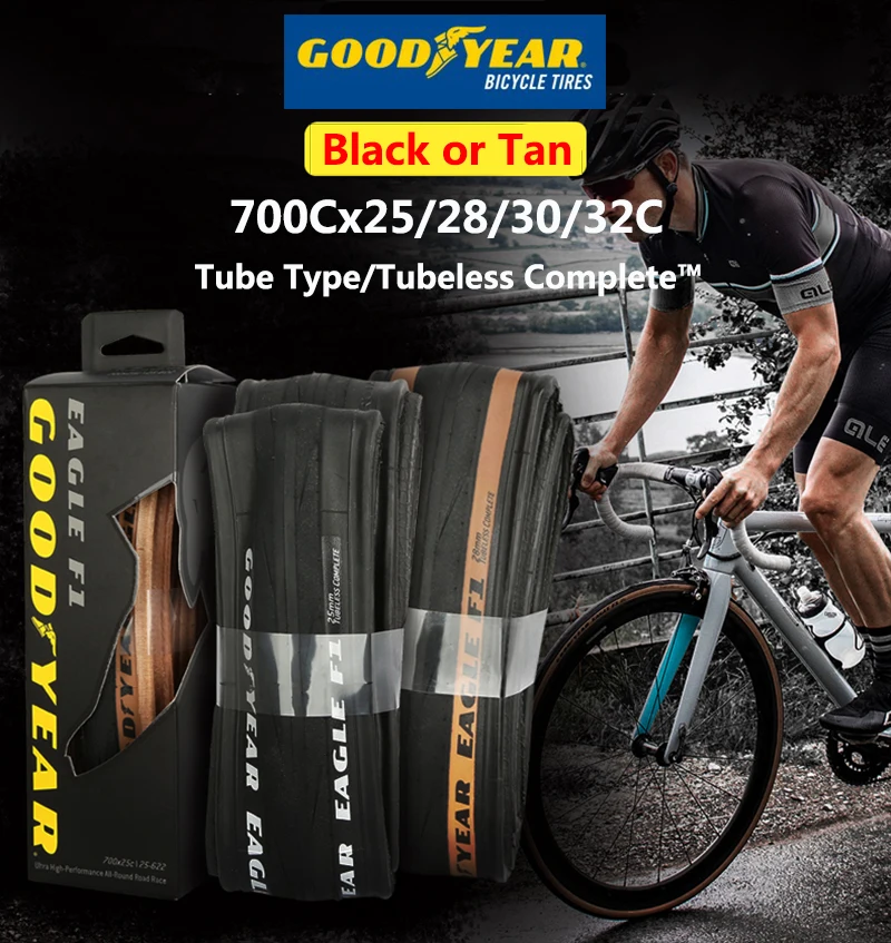 Goodyear Eagle F1 Rennrad Reifen Tubeless/Schlauch 700x25/28/30/32C Fahrrad Faltbare Anti-punktion Kies Reifen Radfahren Teile – Detail 1