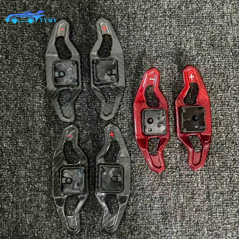 

Автомобильные лепестки рулевого колеса из углеродного волокна, подходящие для замены лепестков на Audi A3, S3, A4, S4, RS4, S5, A5, A6, и S6