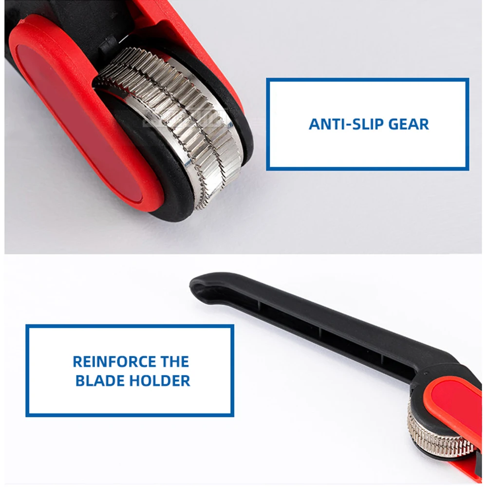 Cable Insulation Stripping Pliers, Transverse & Longitudinal Ratchet-Type Wire Stripper 111PG-5 Cross-Section