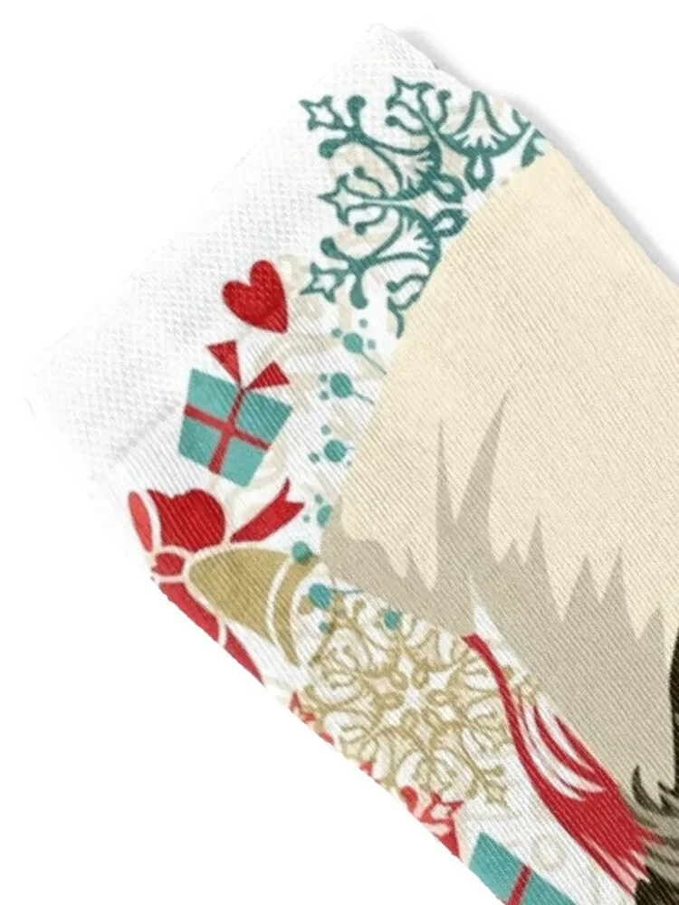 جوارب Muppet Christmas Carol الكثير من الهدايا الشتوية هدية عيد الميلاد المخصصة للنساء والرجال