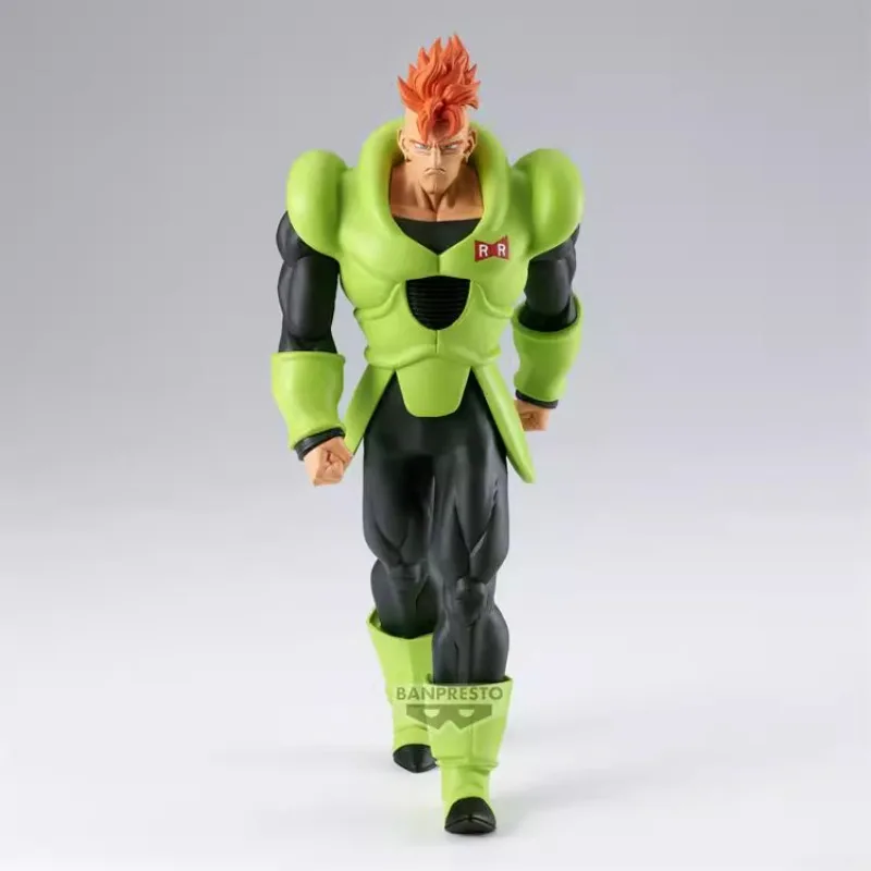 Bandai Original Dragon Ball Z SOLID EDGE WORKS Anime Figure ANDROID 16 Action Figure Toys for Boys Girls Children Birthday Gifts