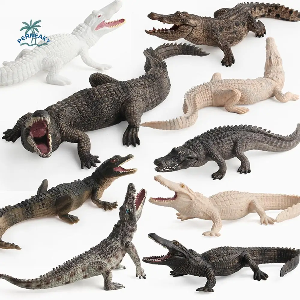 Kids Gift Creatures Children Educational Toys Crocodile Action Figures Simulation Animals Toys Crocodile Model