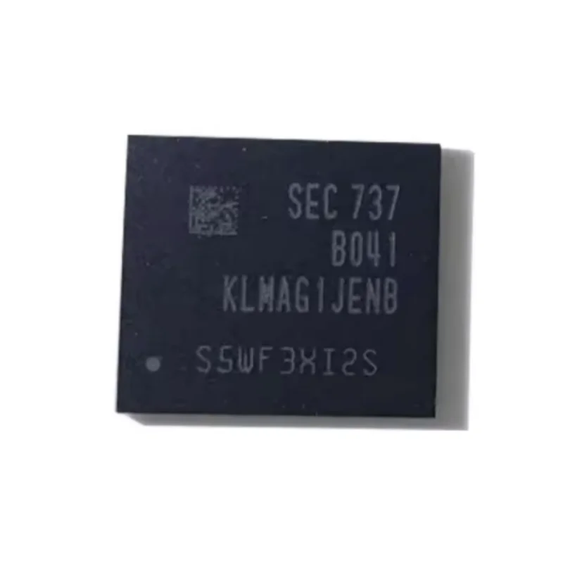 1-5Pcs/lot 100% New KLMAG1JENB-B041 BGA-153 KLMAG1JENB KLMAG1 JENB EMMC 5.1 16GB Version Font Memory Chip IC
