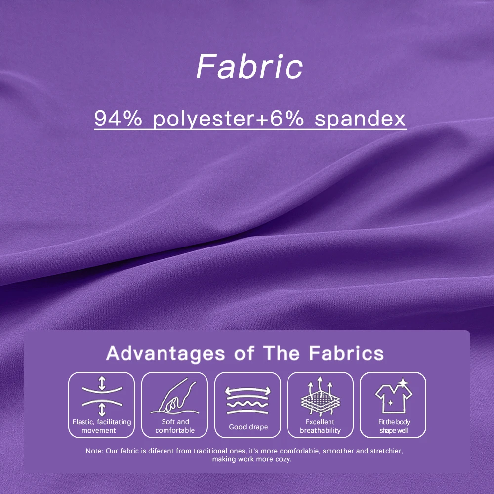 الدعك الزي الرسمي الرجال النساء الجمال السراويل المستقيمة مجموعة الجملة الملابس الجراحية الطبية ممرضة الملحقات عيادة الأسنان عمال