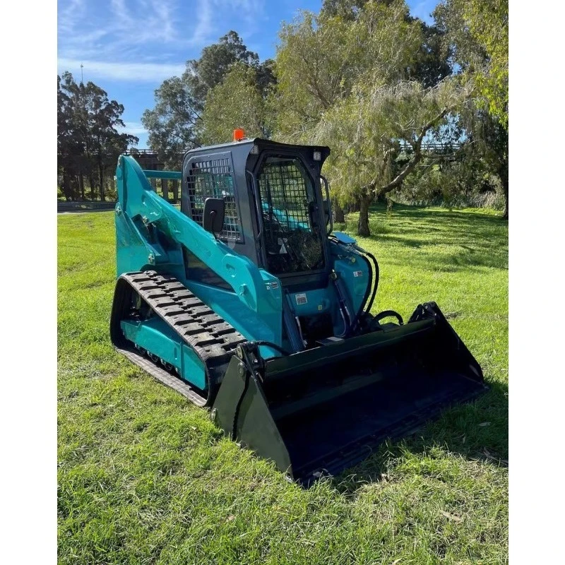 Mini Tracked Loader Compact Pay Loader Tracked Loading Equipment for Agriculture with Custom Small Bucket Loader Compact Loading