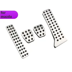 Car Foot Pedals Gas Brake Pedals Cover Rest Pedal Cover for MAZDA 2 3 6 Demio Axela ATENZA CX-5 CX5 CX-3 CX9 CX7 Accessories