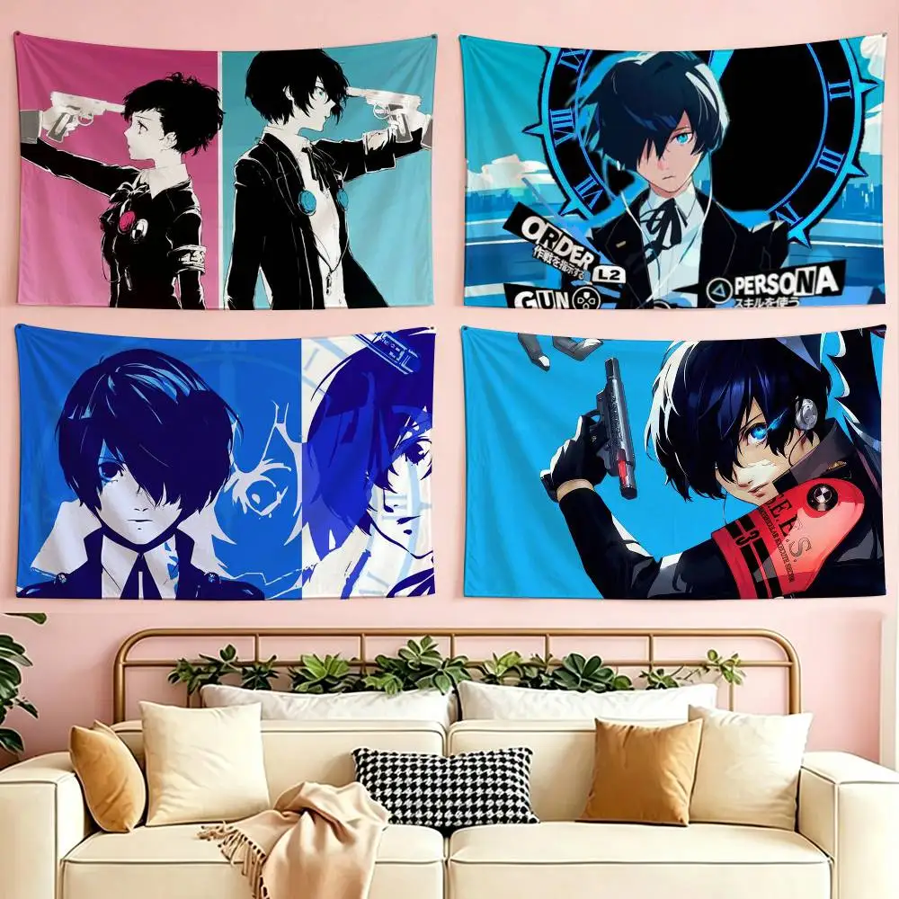 

Game P-Persona 3 flag Suitable For Party Club Outdoor Interior Wall Decoration Banner Fans Gift