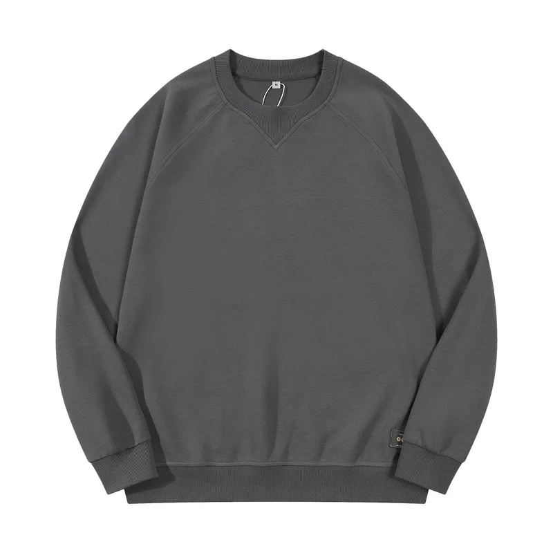 

Men Clothing New Japanese Retro Sweatshirts Hoodie Pit Stripes Splicing O Collar Long-sleeved Sweater Tops Streetwear Tracksuit