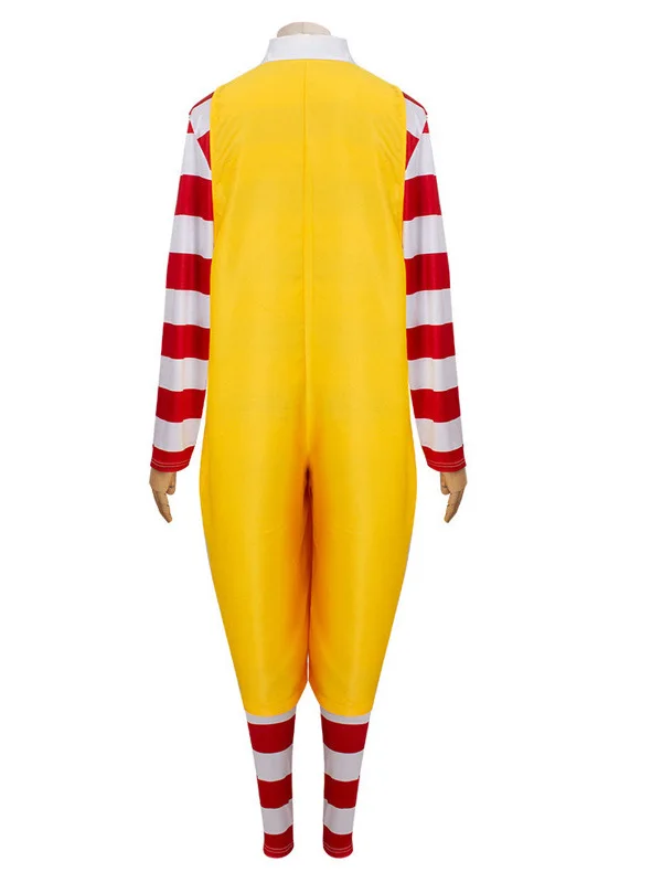 نمط جديد الكبار طفل تأثيري حلي حفلة تنكرية سوترا مهرج شخصية هالوين حفلة مضحك زي المرحلة الملابس شعر مستعار