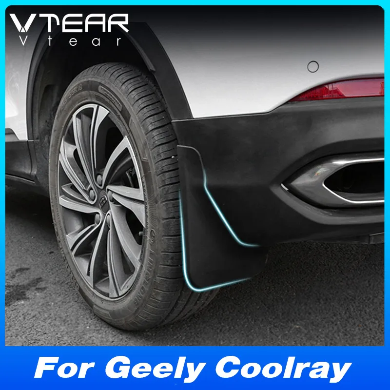 

Vtear Car Anti Dirty Mudguard Fender Wing Cover Decoration Tire Splash Guard Accessories Exterior Parts For Geely Coolray 2024