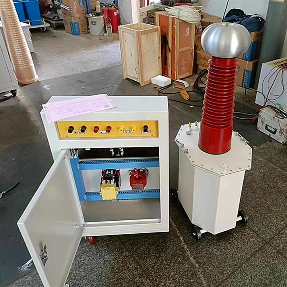 New AC Hipot Tester Withstand Voltage Hipot Tester 100kV/5kVA High Voltage Test Equipment Oil Dry Type Transformer Test Set