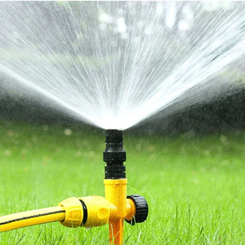 360 Degree Automatic Sprinklers Adjustable Spray Nozzles for Garden Lawn Rotating Watering System Agriculture Irrigation Tool