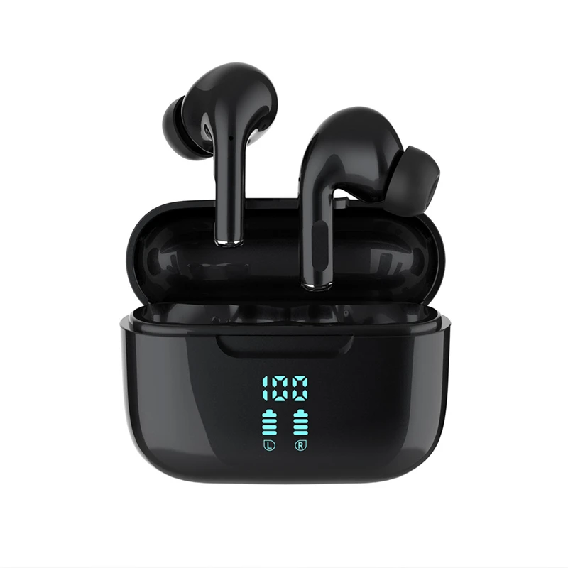 Sony True Wireless Earphone With Logo In-Ear Headphones Flip Cover Up Battery Display Bluetooth Motion Headset With Microphone