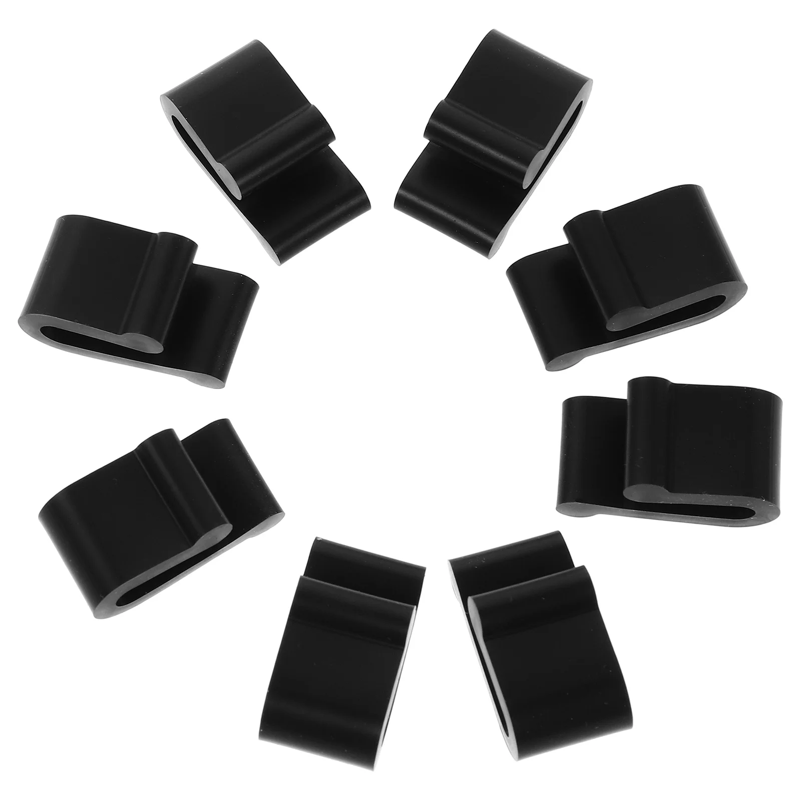 

8Pcs Silicone Cookware Protector Clips Non-Slip Pot Lid Lifters Oven Lid Bumper Storage Replacement Clips for Cast Iron Lids