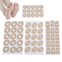 1Sheet 4 Types Callus Cushions Foam Round Toe Foot Corn Bunion Protectors Pads