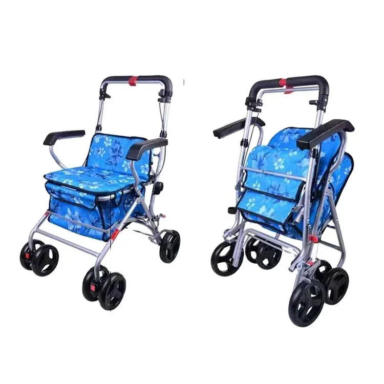 

Mini portable foldable two tier shopping stroller coin lock with 4 wheels folding shopping trolley replacement wheels