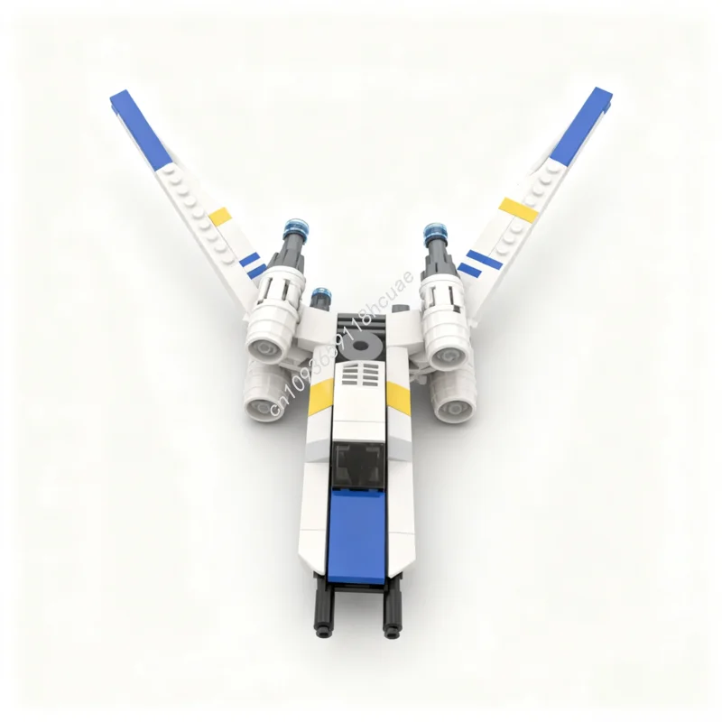 235pcs MOC U Wing UT60D Mini Scale Star Battle Model Building blocks DIY craft toys Kids Assemble Christmas gifts