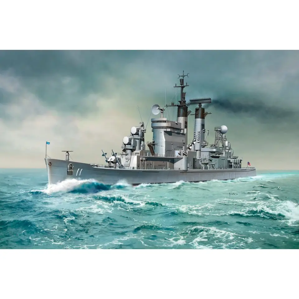 

DRAGON 7121 1/700 U.S.S. Chicago CG-11 - Scale Model Kit