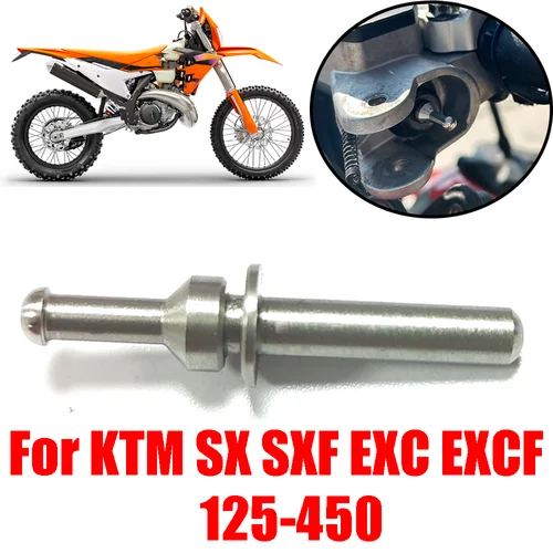 Para KTM SX SXF SX-F EXC EXCF 125 150 250 300 350 450 accesorios de motocicleta palanca de embrague varilla de empuje embrague pasador de empuje piezas de poste superior