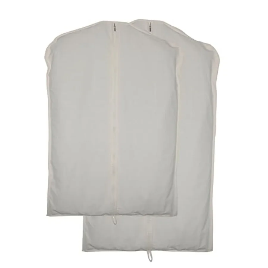 

Холщовые сумки из 100% хлопка для хранения в шкафу и дорожных костюмах, сумки для одежды, пальто, куртки, рубашки, платья, костюм, одежда c