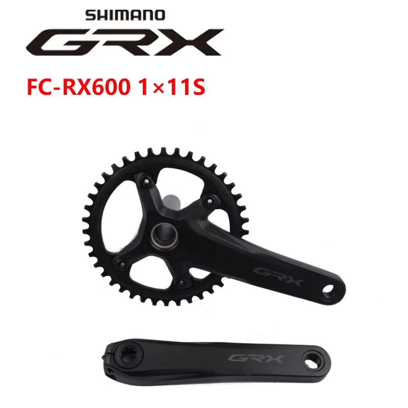 SHIMANO GRX FC-RX600 Crankset 170mm/172.5mm 40T Gravel Road
