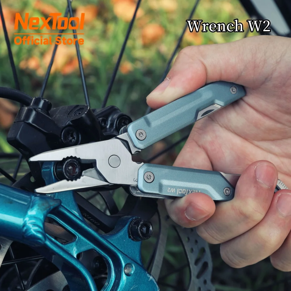 

NexTool Light Wrench W2 EDC Multi Tool 8 In 1 Foloding Pliers Multi-functional Spanner Screwdriver Outdoor Camping Hand Tool