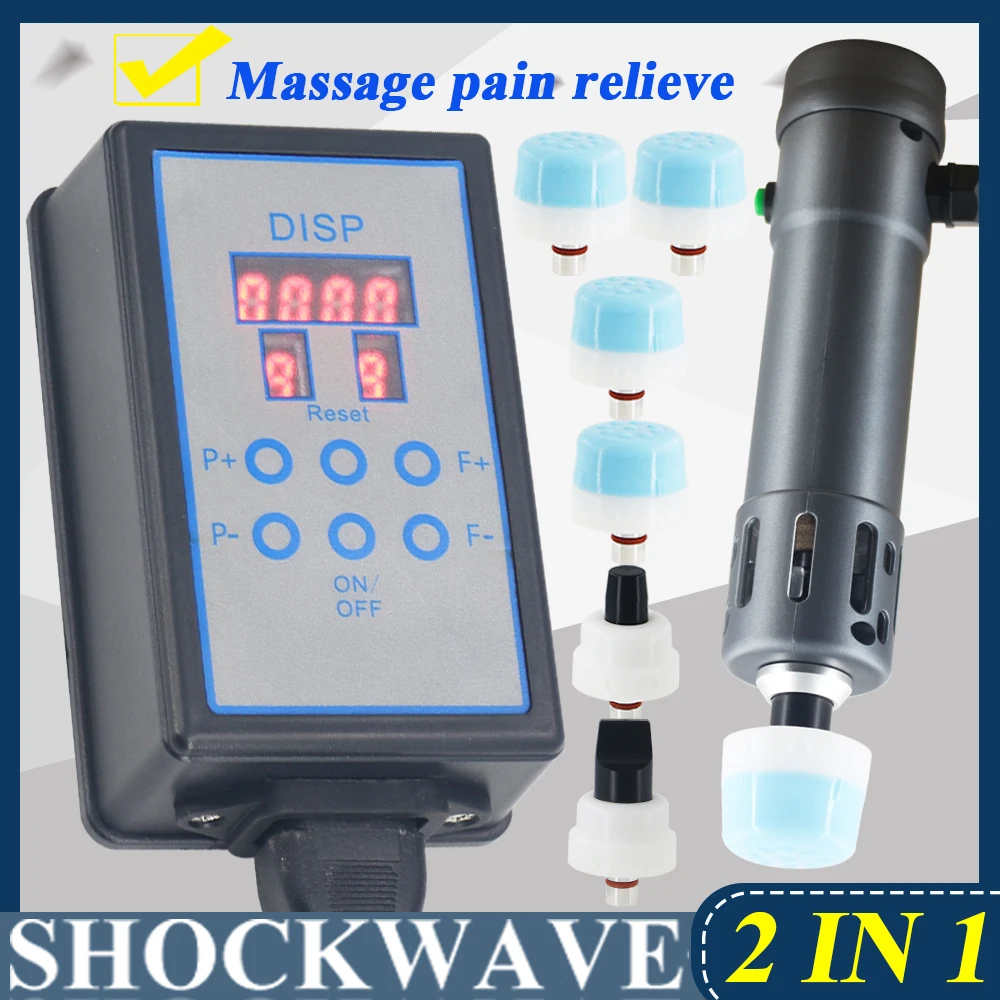 

Shockwave Chiropractic Gun Portable Massager New ED Treatment Trochanteric Tendonitis Pain Relief Shock Wave Therapy Machine