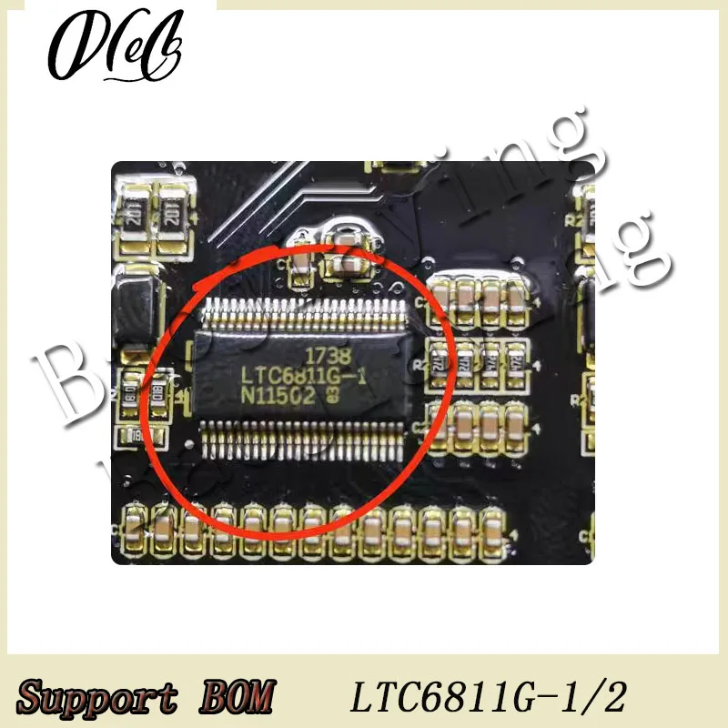5PCS/Lot LTC6811G-1 LTC6811G-2 IC Chip For Battery Pack Monitor for Multi cell New Energy Batteries