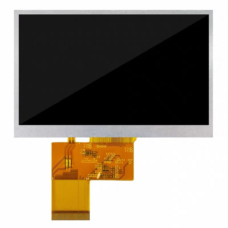 Brand-New, Genuine 4.3-Inch LCD Screen, Wide-Temperature Industrial Display with HDMI Driver Board TM043NDHG28