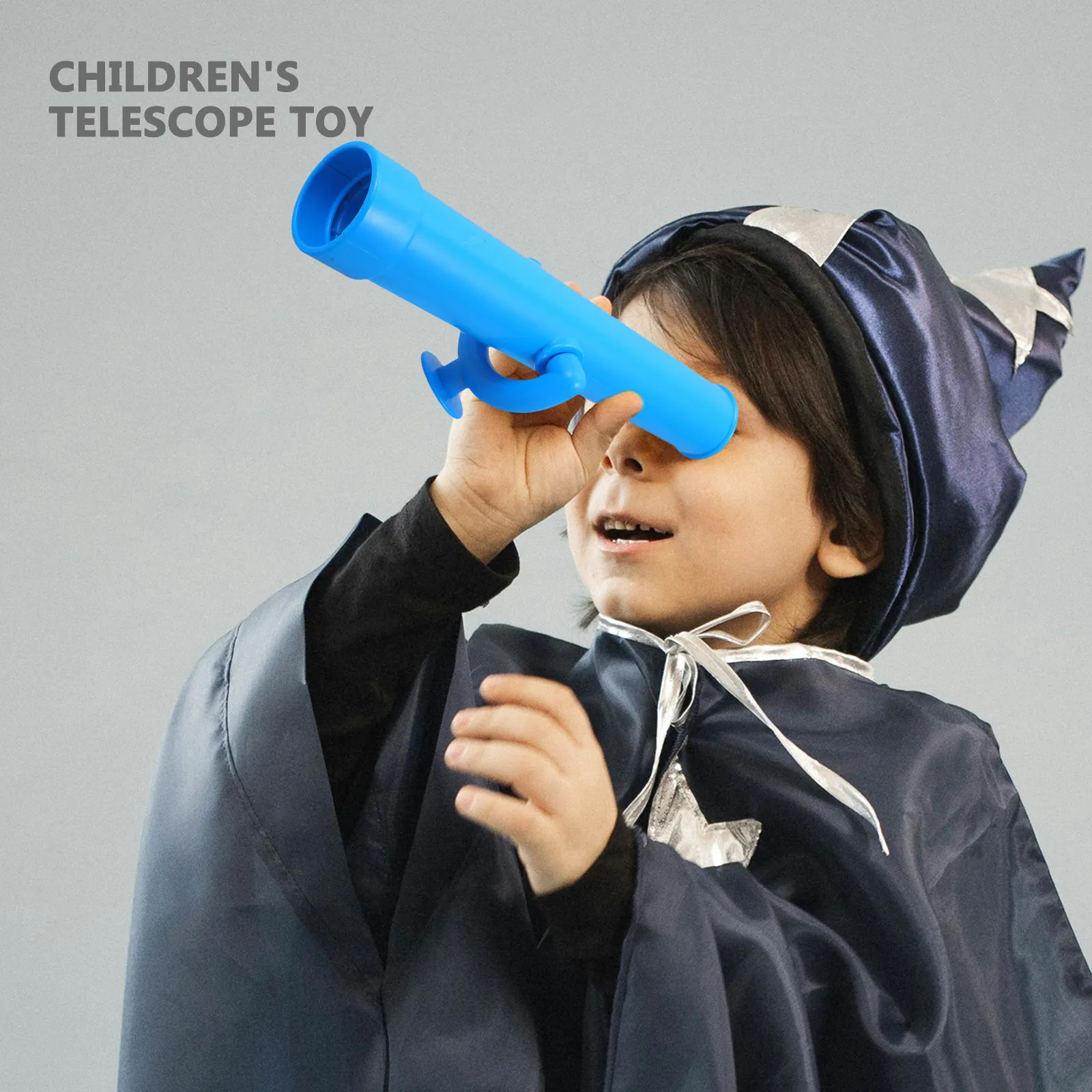 

Пиратский телескоп-монокуляр ярких цветов, портативный инструмент для юных исследователей, аксессуар для пиратской тематической вечеринки, аксессуар для качелей