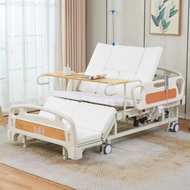 Flip Home Care Bed Multifunctional Medical Patient Care Bed 5 Function Elderly Electric Bed
