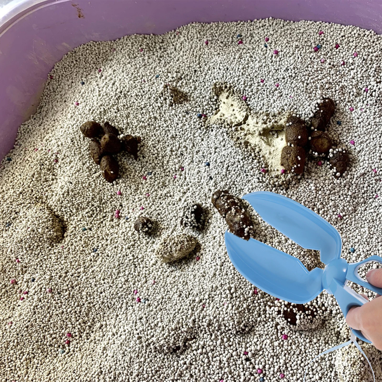 

Mini Pet Poop Picker Dog Scoop Scissor Shovel Durable Plastic Easy Use Home Backyard Park Cleaning Tool Pet Waste Removal